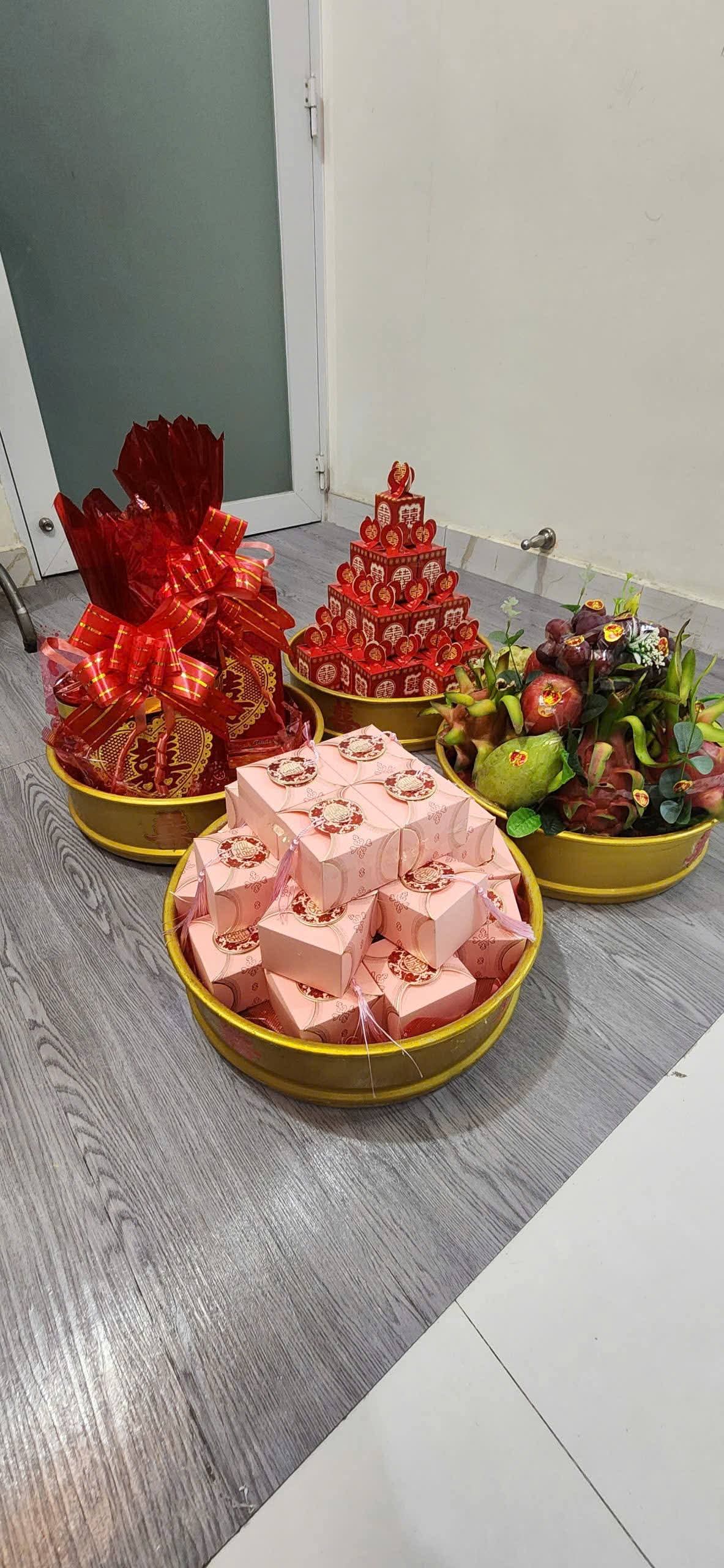 Mâm quả cưới tại Shop Uyên Ương